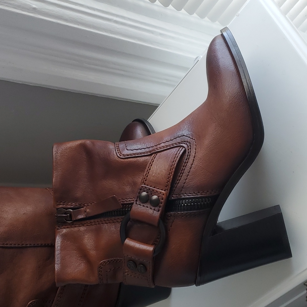 🔥❤️ Brand New DIESEL‎ size 9 Leather  Boots - Picture 3 of 10
